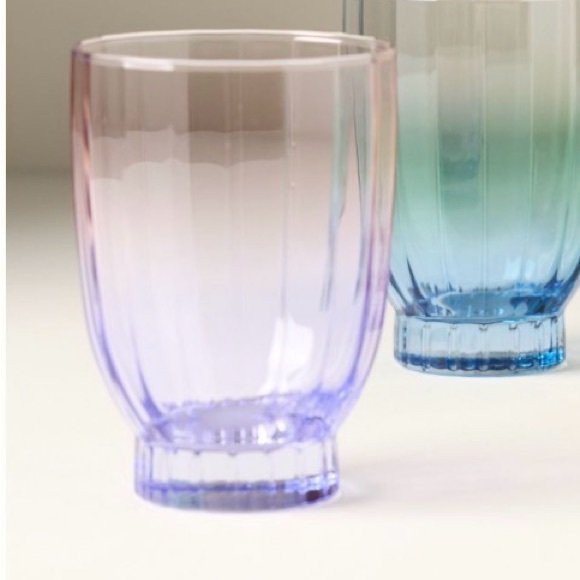 Anthropologie Olsen Juice Glasses, Set of 4, Various Colors NWT - Picture 6 of 6